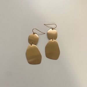 Elegant Gold Dangle Earrings